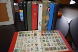 THOUSANDS OF FOREIGN STAMPS - (10) BINDERS; CHAD