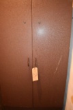 METAL TWO DOOR STORAGE CABINET, 36