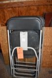 (5) PLASTIC FOLDING CHAIRS