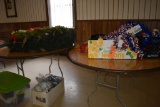 LOT OF (2) 5' DIAMETER BANQUET TABLES, NO CONTENTS