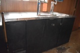 BEER DISPENSER COOLER, STAINLESS TOP, 28