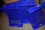 (7) BLUE PAN O GOLD BREAD BINS