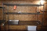 FREEZER STYLE SHELVING UNIT, 24
