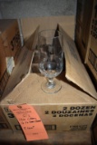 (1) BOX OF LIBBEY 12 OZ. BEER GLASSES - 8 COUNT