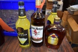 (4) BOTTLES OF CROWN ROYAL CAPTAIN MORGAN SWEET AND SOUR,