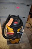 WET/DRY SHOP VAC, 6 GALLON, 3.O PEAK H.P. WITH ATTACHMENTS