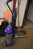 (5) ITEMS; BISSELL, DYSON, BROOMS AND DUST PAN