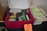 (2) BOXES OF CD'S AND CASSETTES