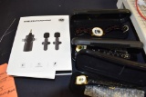 WIRELESS MICROPHONE AND (3) WATCHES