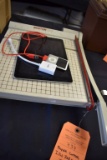PAPER CUTTER, I POD 86B AND IPAD