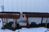 (2) GRILLS, BROWN CART AND MISC. IN THIS AREA