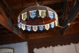 OLD STYLE CHANDELIER STYLE LIGHT FIXTURE, PLASTIC,