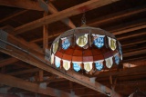 OLD STYLE CHANDELIER STYLE LIGHT FIXTURE, PLASTIC,