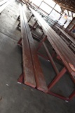 HEAVY DUTY PICNIC TABLE WITH WELDED STEEL FRAME,