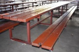 HEAVY DUTY PICNIC TABLE WITH WELDED STEEL FRAME,