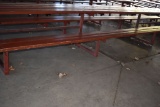 HEAVY DUTY PICNIC TABLE WITH WELDED STEEL FRAME,