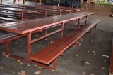 HEAVY DUTY PICNIC TABLE WITH WELDED STEEL FRAME,