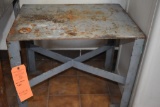 HEAVY DUTY METAL TABLE, 19