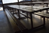 HEAVY DUTY PICNIC TABLE WITH WELDED STEEL FRAME,