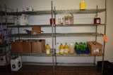 FREEZER RACK WITH FIVE SHELVES - TWO CONJOINED UNITS