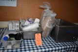 WITTCO WARMER AND MISC. ITEMS, TRAYS, CUPS, ETC.