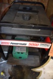 COLEMAN POWERMATE 5000 PORTABLE GENERATOR, 10 H.P.