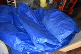 (2) LARGE BLUE TARPS