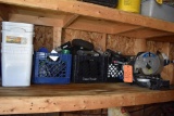 CONTENTS OF ENTIRE MIDDLE SHELF, MISC. FLUIDS,