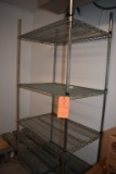 FREEZER RACK WITH FOUR SHELVES, 24