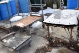 (6) ASSORTED CARTS, (OUTSIDE)