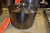 STAINLESS STEEL POT WITH LID, 11 1/2