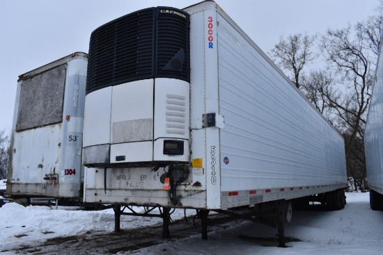 2008 UTILITY 53' REEFER TRAILER, MODEL VS2RA/3000R,