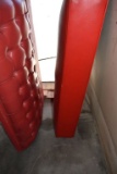 RED MODULAR SEATING UNIT, 44 1/2