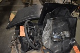 CAR PARTS - (POSSIBLY GALAXIE 500??) ON PLATFORM