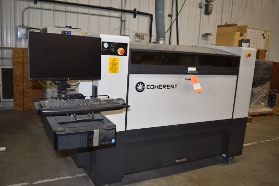 2019 COHERENT CNC FLAT BED C02 LASER CUTTING SYSTEM,