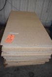PALLET OF PARTICLE BOARDS, APPROX. (29) PIECES,