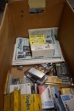 LOT OF MISC. STAPLES IN BOX