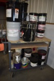 ROLLING CART WITH CONTENTS, 2' x 3'
