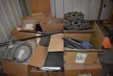 MISC. ON PALLET; WIRE, HOSE, MANUALS, ETC.