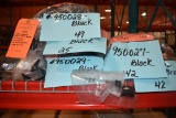 (5) BAGS OF ASSORTED PLASTIC PARTS - BLACK,