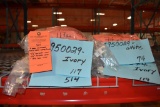 (4) BAGS OF ASSORTED PLASTIC PARTS - WHITE/IVORY,