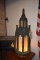 PAIR OF BRONZE NEWEL LIGHTS - PLANKINGTON ARCADE, -