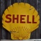 SHELL 1929 DOUBLE SIDED PORCELAIN SIGN, 42