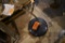 COBALT GOOSE NECK LAMP