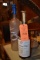 (2) GLASS BOTTLES - CANADIAN CLUB AND GREY GOOSE