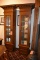 PAIR OF STUNNING ORNATE OAK BUILT-IN TYPE CABINETS