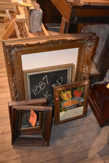 ASSORTED ORNATE WOODEN FRAMES