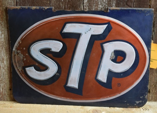STP EMBOSSED SIGN, 15 3/8" x 11"