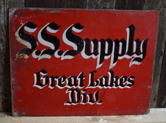 S.S. SUPPLY GREAT LAKES DIV. 18" x 13 3/4" SINGLE