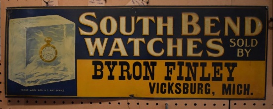 SOUTH BEND WATCHES BY BYRON FINLEY, VICKSBURG,